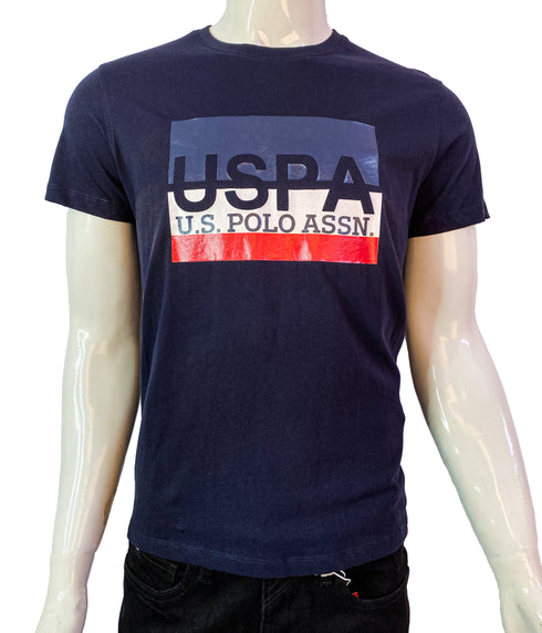 U.S POLO ASSN. CLASSIC PRINT T-SHIRT | NAVY BLUE